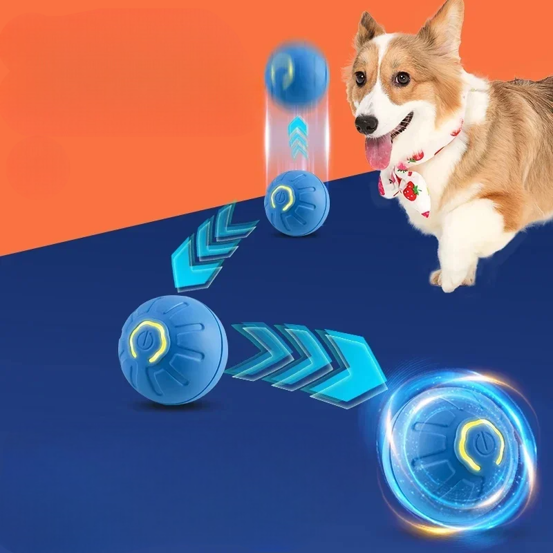 Balle Interactive à Mouvement Automatique pour Chiens