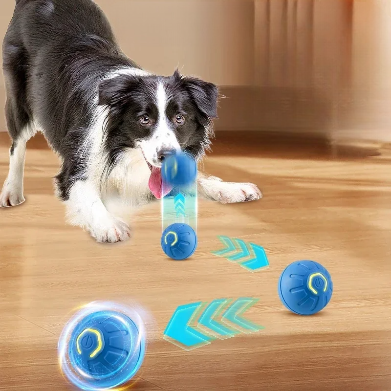 Balle Interactive à Mouvement Automatique pour Chiens